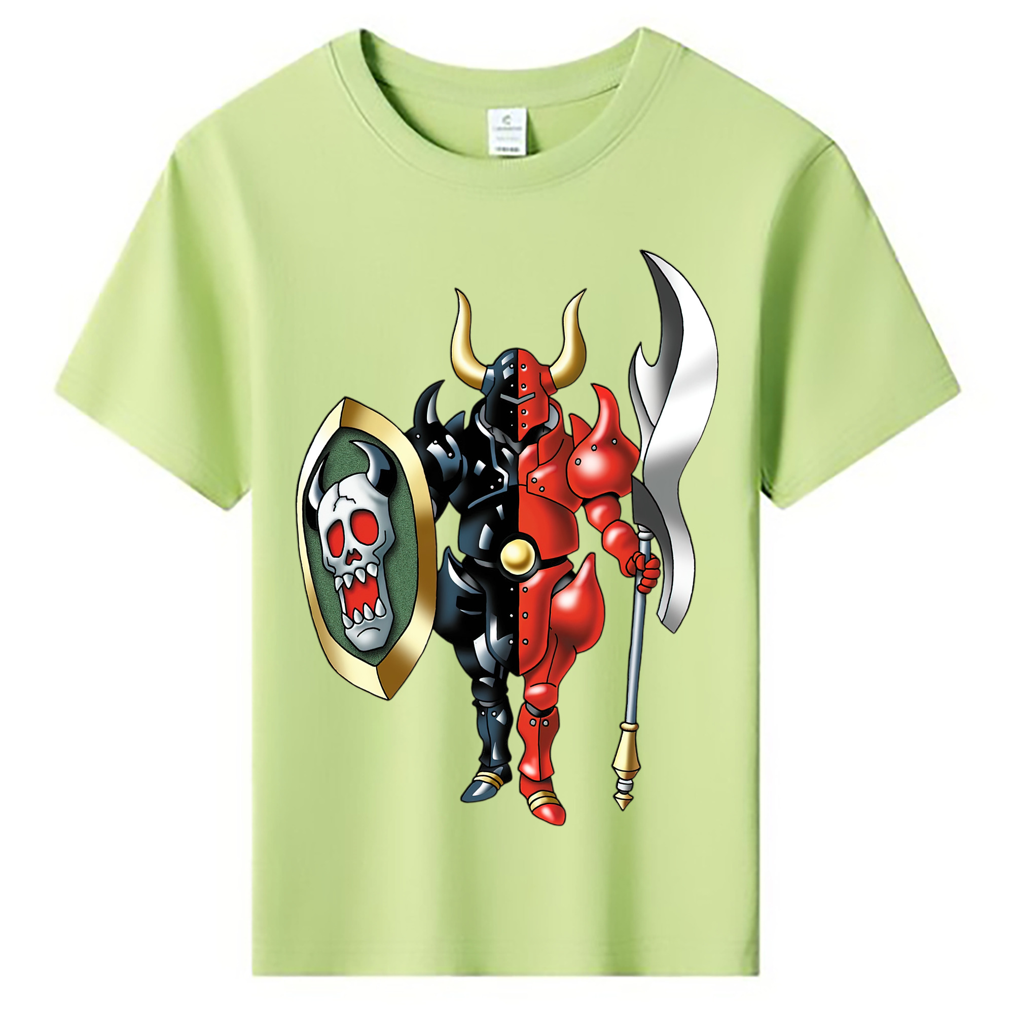 （画像用） ドラゴンクエスト Doragon Kuesuto Dragon Quest 綿100％キッズTシャツ（フロントプリント）